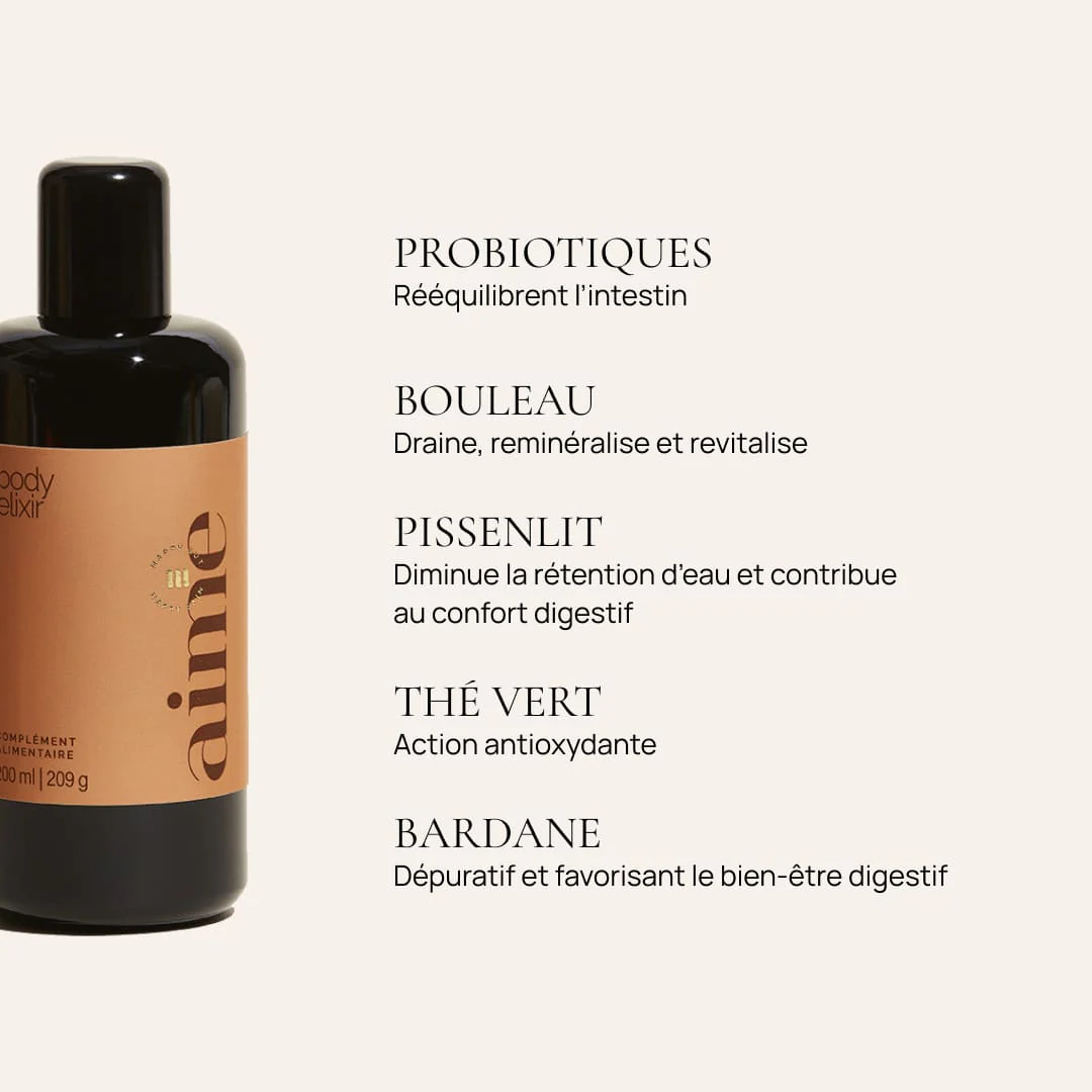 Complément alimentaire corps drainant, Body Elixir - Image 3
